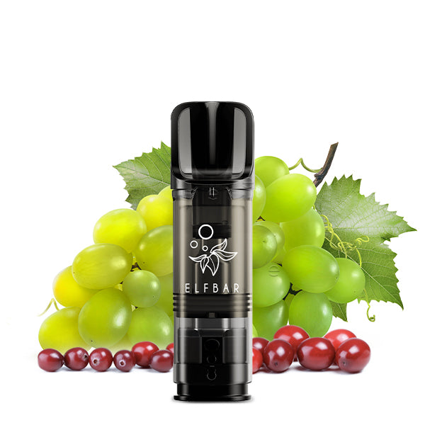 Elfbar - ELFA - Prefilled Pods (2 pcs) - Cranberry Grape - 20mg/ml // German Tax Stamp