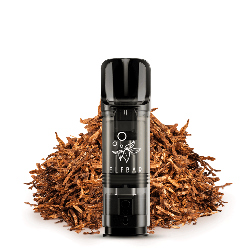 Elfbar - ELFA - Prefilled Pods (2 pcs) - Golden Tobacco - 20mg/ml // German Tax Stamp