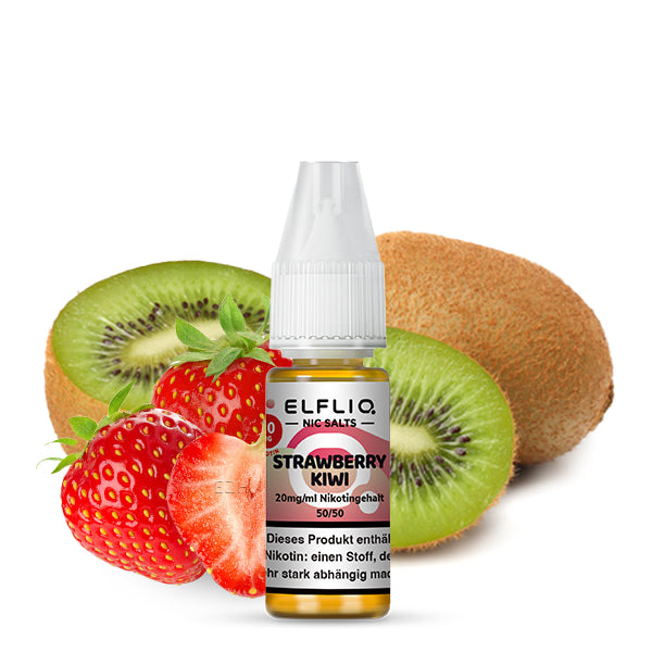 Elfbar - ELFLIQ - Strawberry Kiwi - 10ml - 20mg/ml - NicSalt