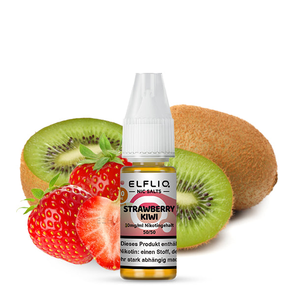 Elfbar - ELFLIQ - Strawberry Kiwi - 10ml - 10mg/ml - NicSalt