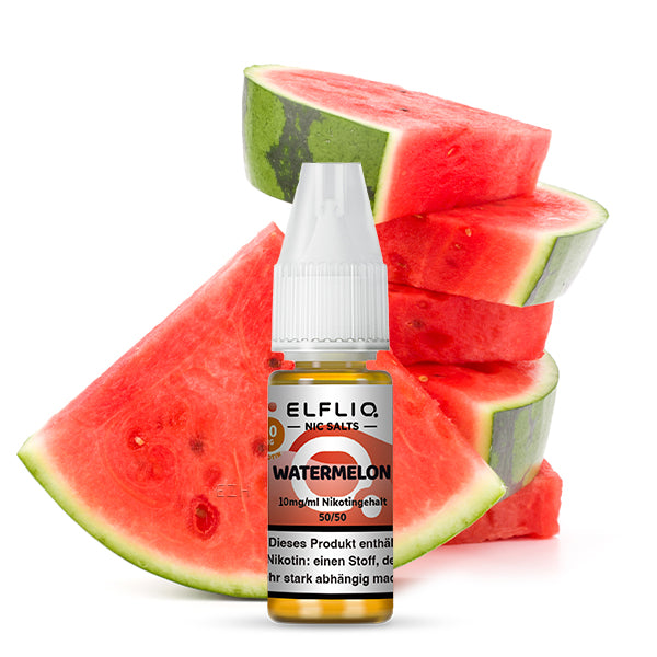 Elfbar - ELFLIQ - Watermelon - 10ml - 10mg/ml - NicSalt