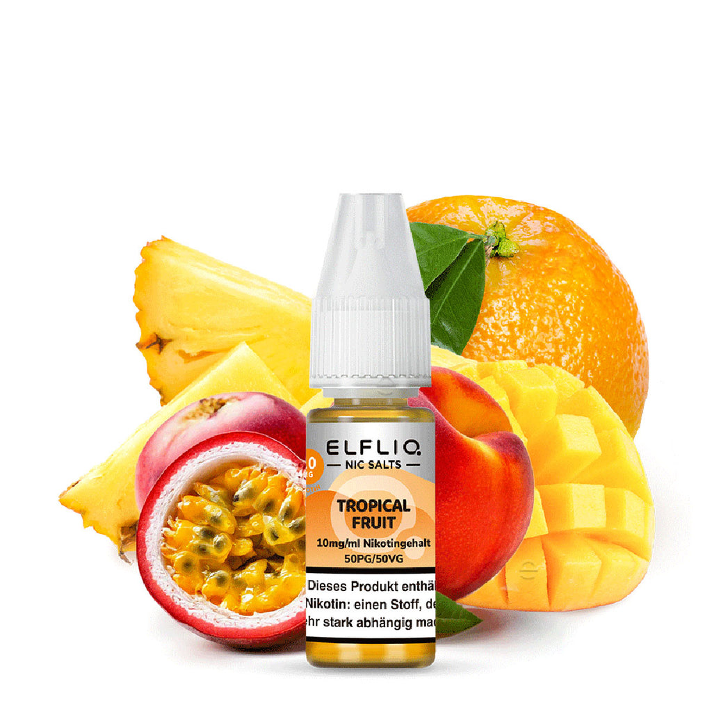 Elfbar - ELFLIQ - Tropical Fruit - 10ml - 10mg/ml - NicSalt