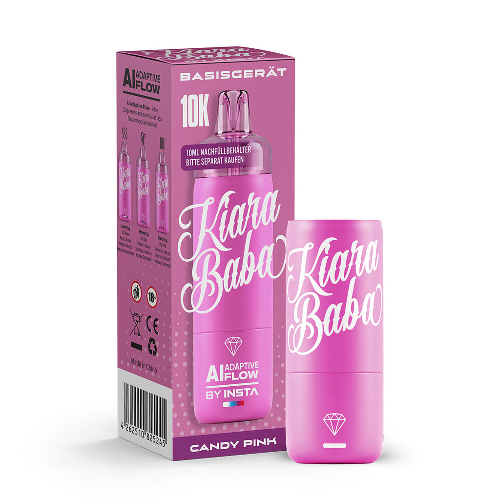 *NEU* Kiara Baba 10K - Basisgerät - Candy Pink