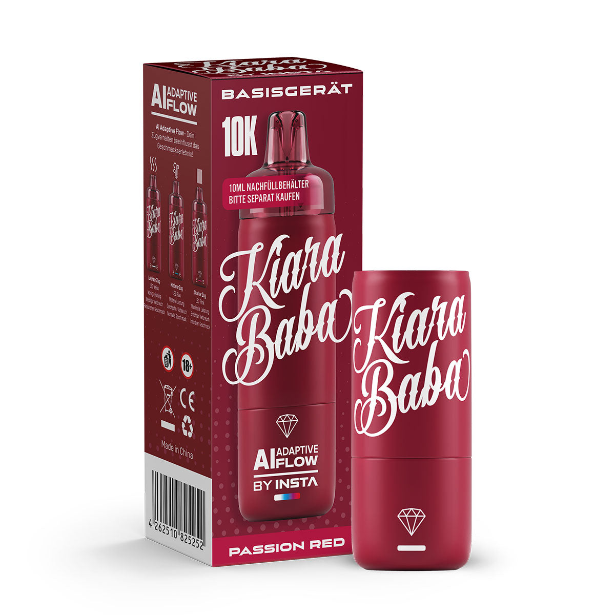 *NEU* Kiara Baba 10K - Basisgerät - Passion Red